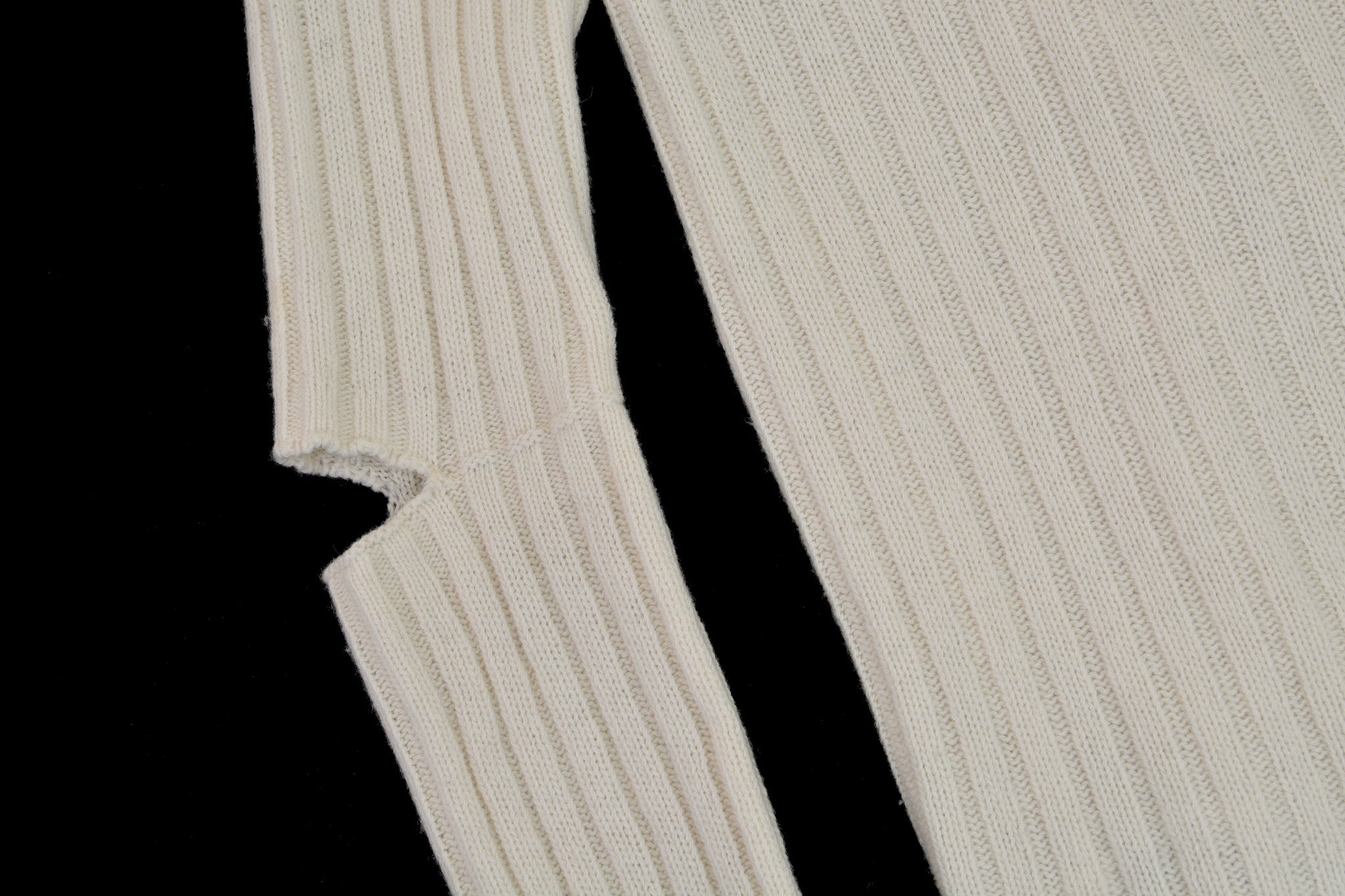 Helmut lang 1998 open elbow shirt cutout