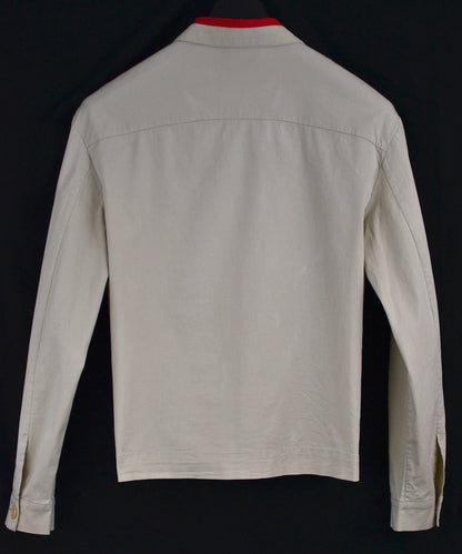 1997 Stretch Cotton Blouson with Contrasting Collar Detail