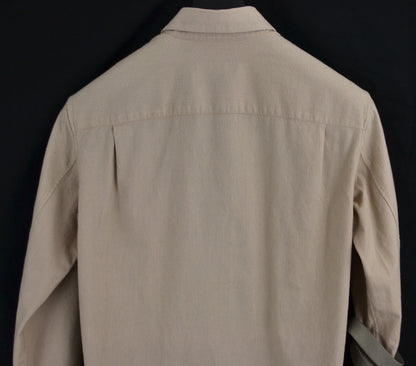 2003 Brushed Cotton Classic Shirt with Bondage Elbow Strap (Camel)