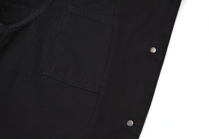 2004 Overdyed Denim Deconstructed 2-Pocket Jacket with Asymmetric Details