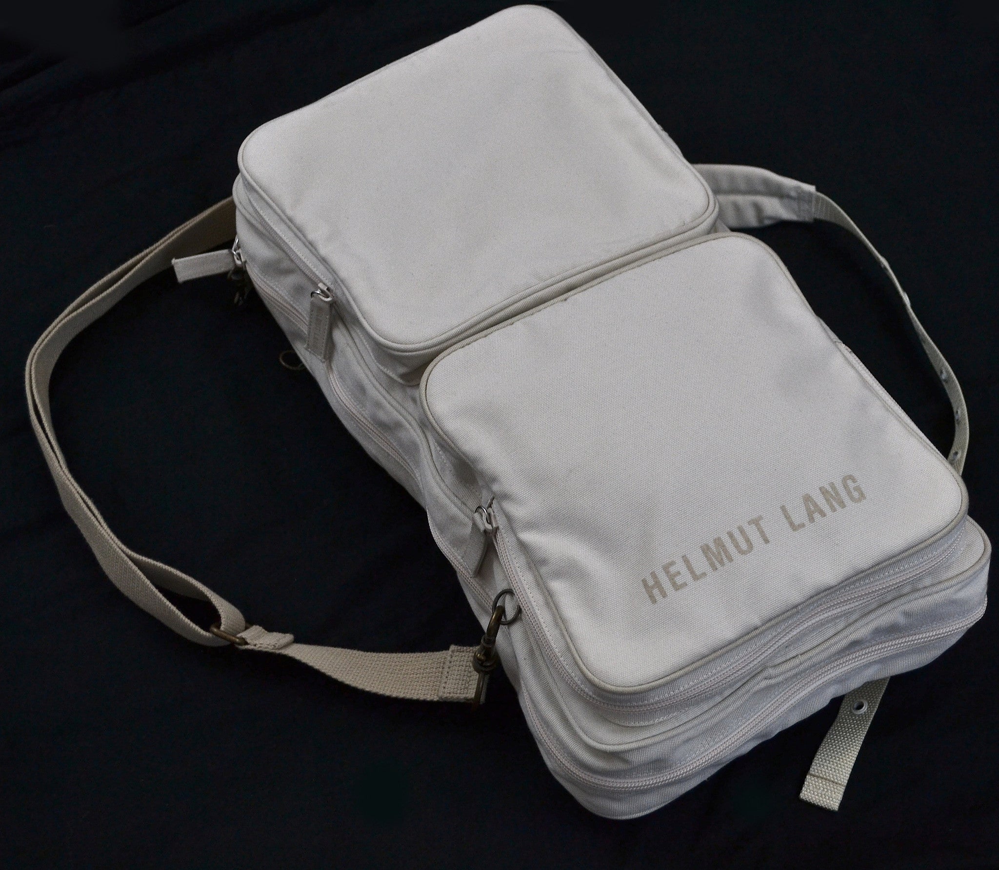 Helmut Lang archive military bag ITALY-