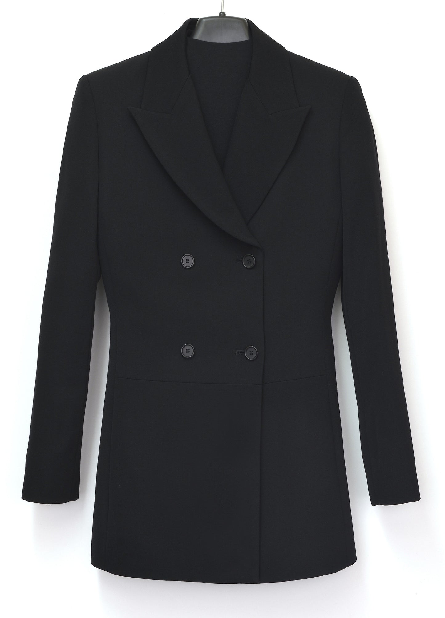 1992 Super 120's Wool Structured Double-Breasted Jacket