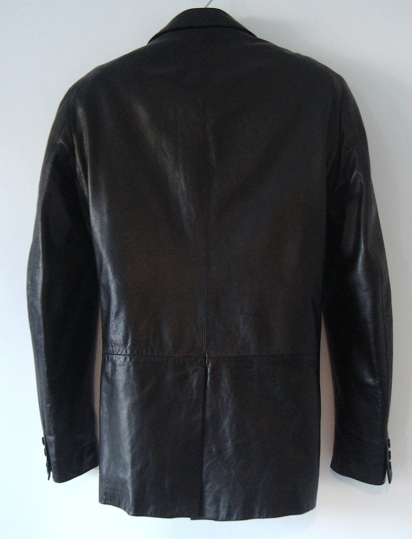 2002 Rubberised Lamb Leather Blazer Jacket