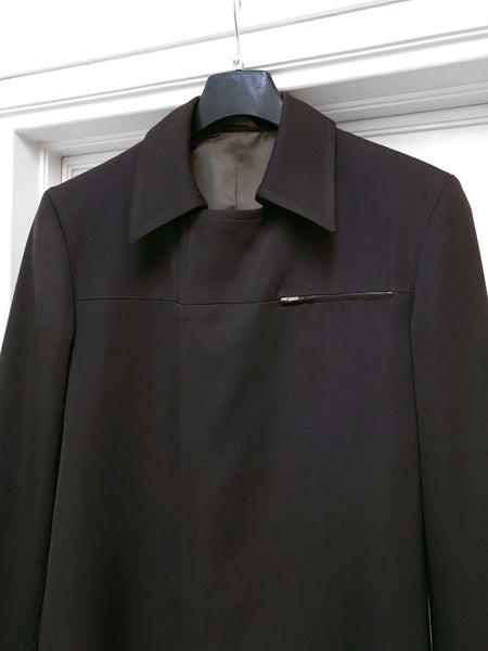 1999 Sartorial Sport Jacket with Zipper Details in Cavalry Twill