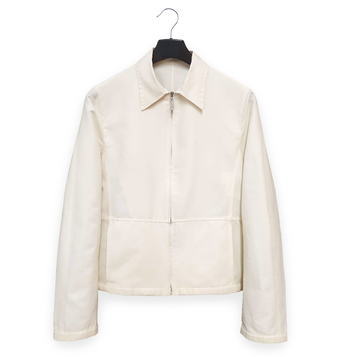 2000 Panelled Blouson in Technical Coated Linen