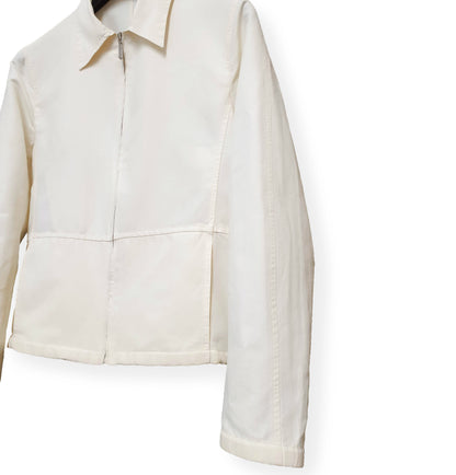 2000 Panelled Blouson in Technical Coated Linen