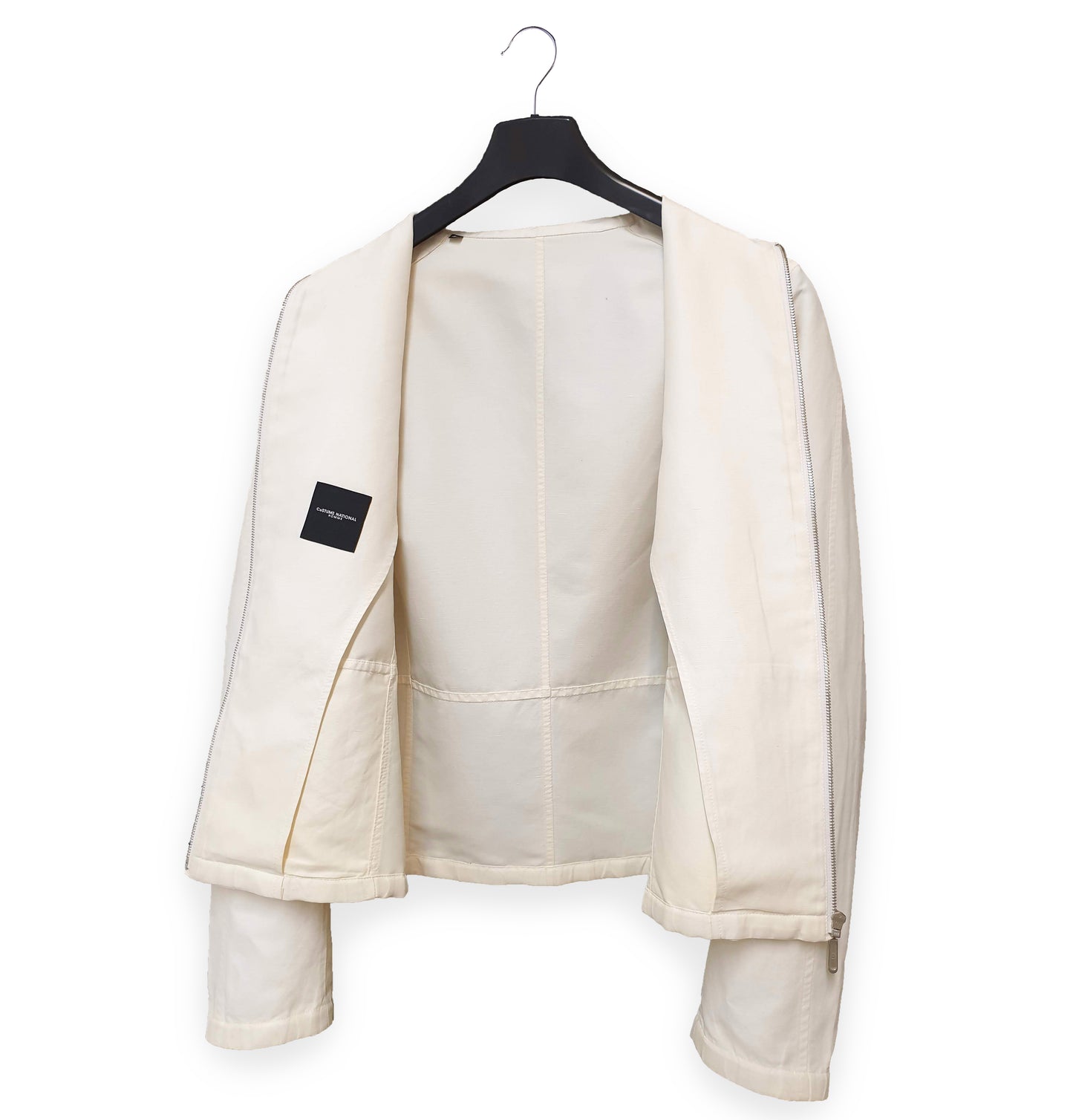 2000 Panelled Blouson in Technical Coated Linen