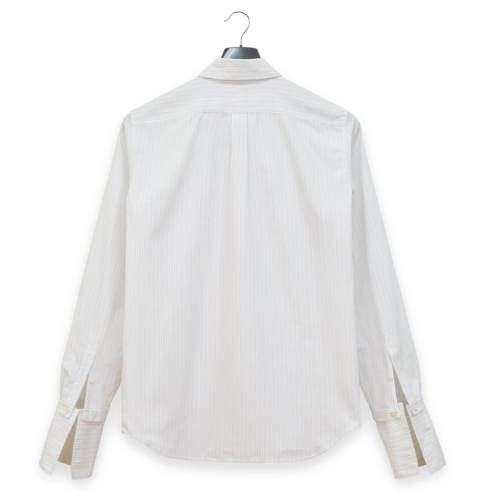 MIU MIU 2005 Shirt with Exaggerated Collar and Removable Cuffs in 