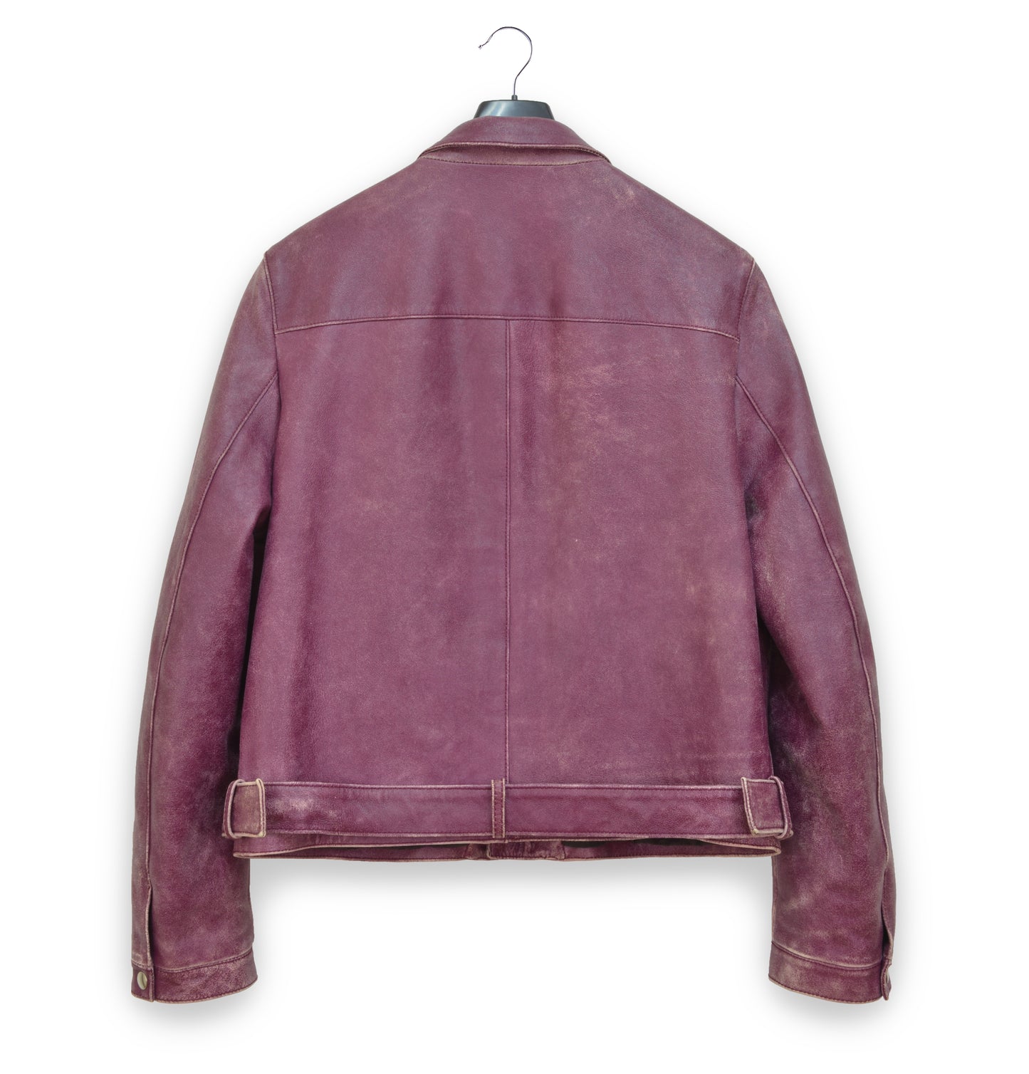 2001 Belted Aviator Blouson in Heavy Vintage Lamb Leather