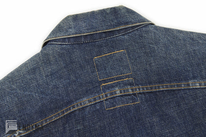 1999 Heavy Broken-In Raw Denim Classic 2 Pocket Jacket