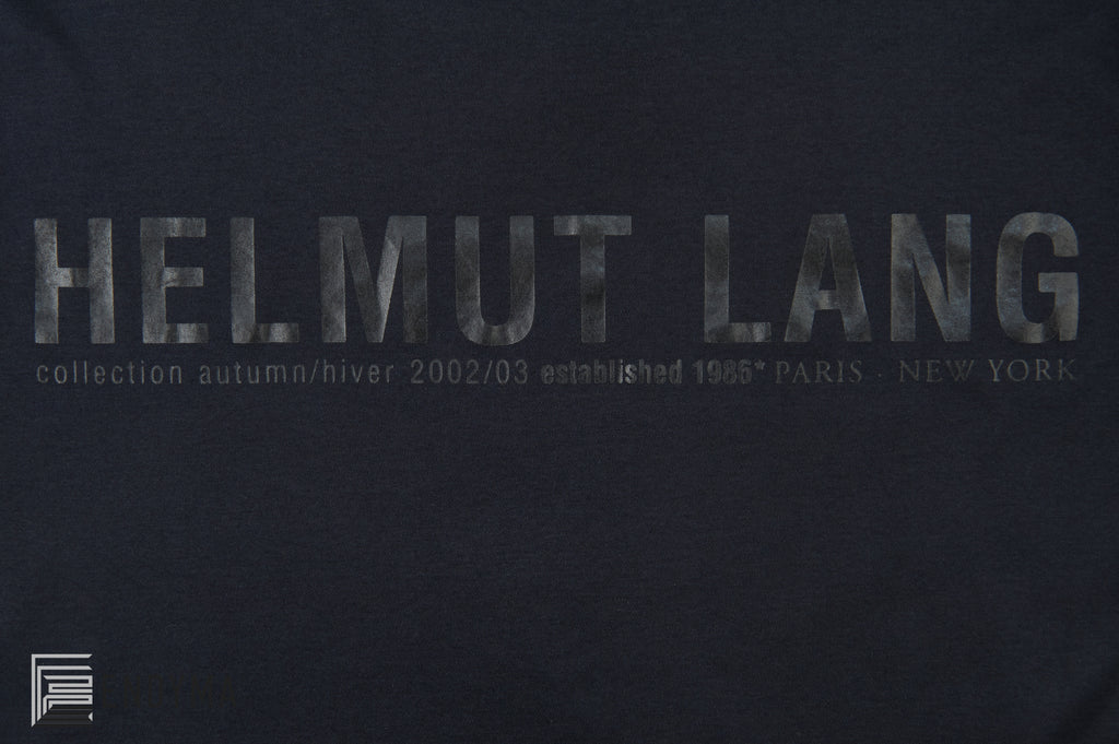 Helmut Lang 1999 Backstage T-Shirt – ENDYMA
