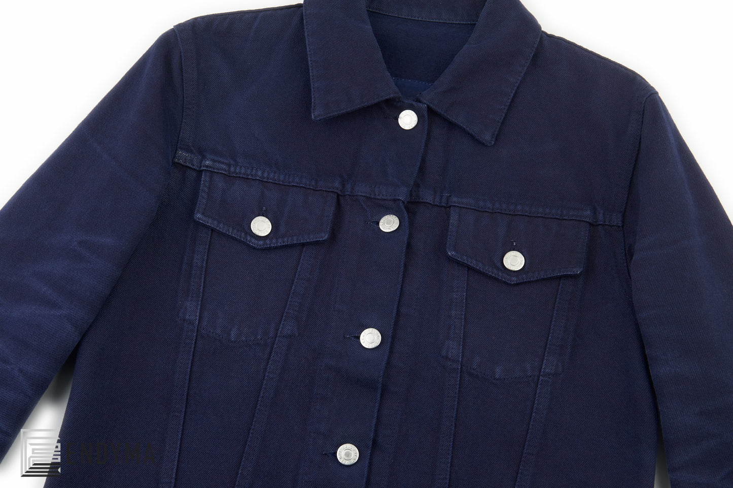 2004 Heavy Saturated Blue Denim Classic 2 Pocket Jacket