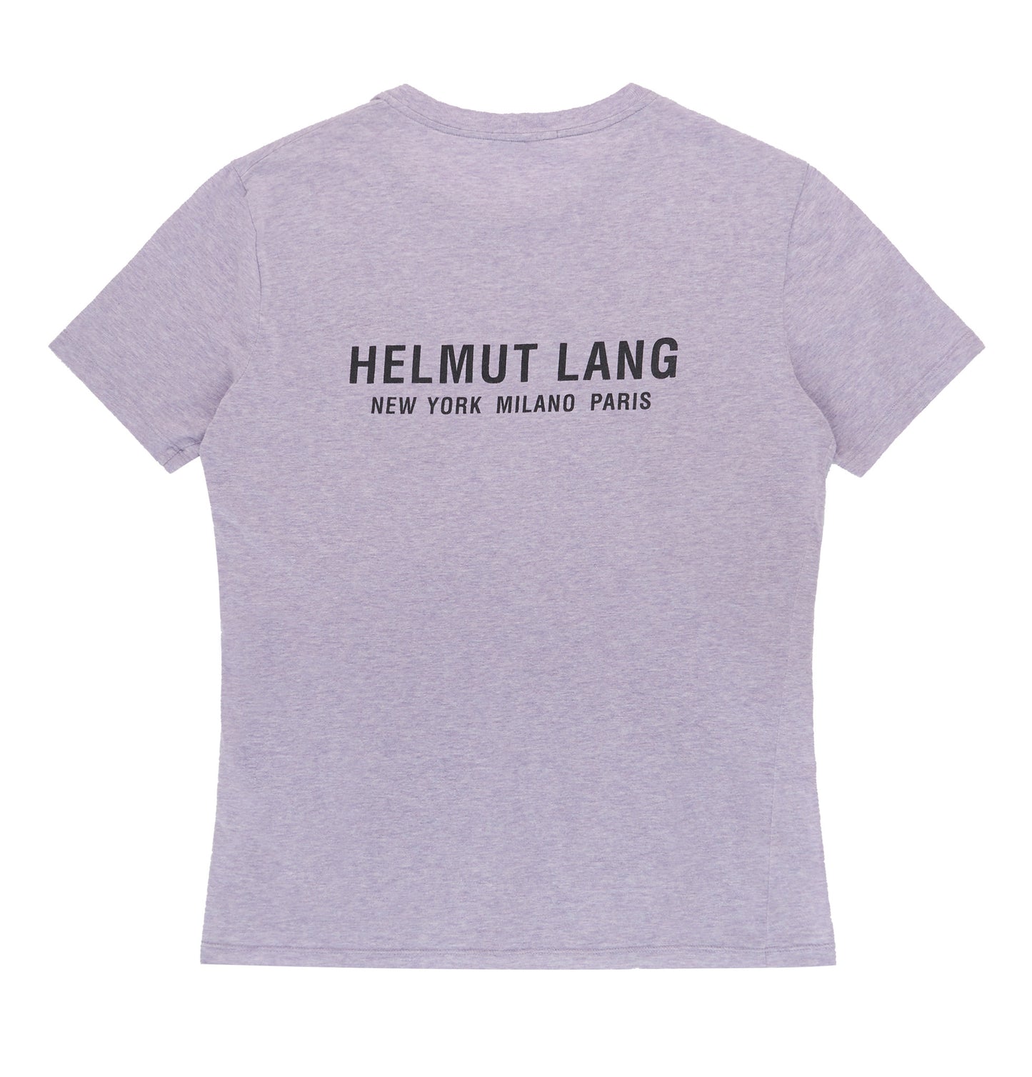 2004 Pale Violet Melange Jersey 'Janus in Leather Jacket' T-Shirt