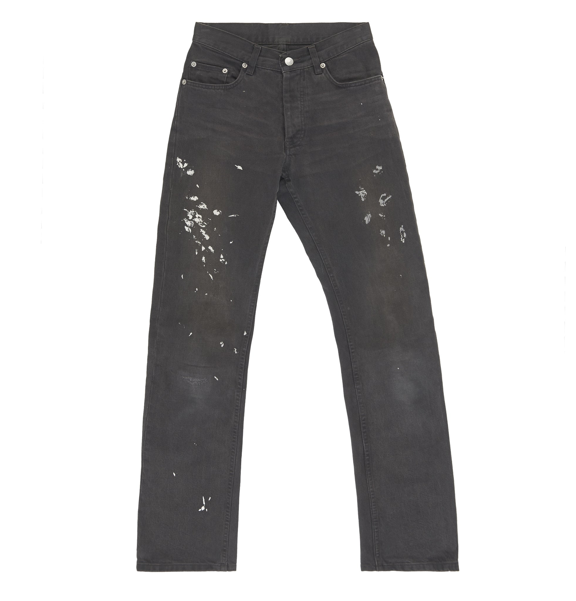 2000 Vintage Overdyed Black Denim Painter Jeans – ENDYMA