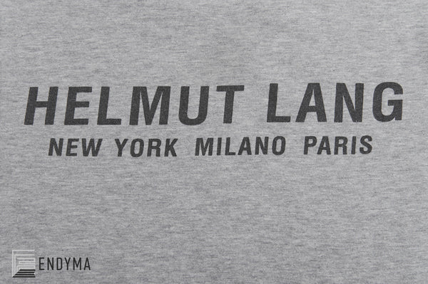 Helmut Lang “Tom of England” Long Sleeve Tee - SS04 - SILVER LEAGUE