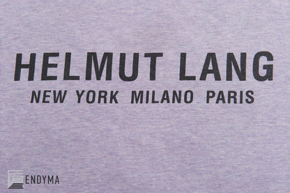 2004 Pale Violet Melange Jersey 'Janus in Leather Jacket' T-Shirt