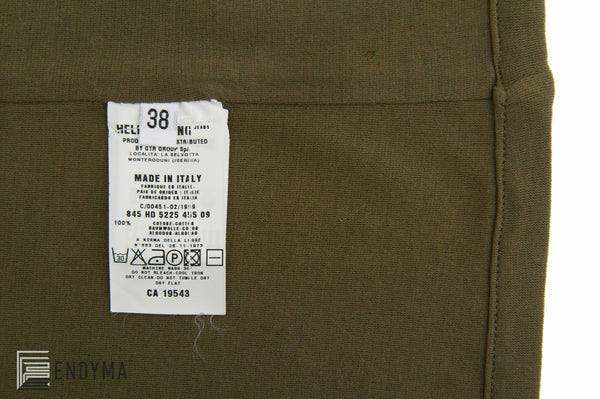 1999 Double Translucent Fine Cotton Military Liner Jacket