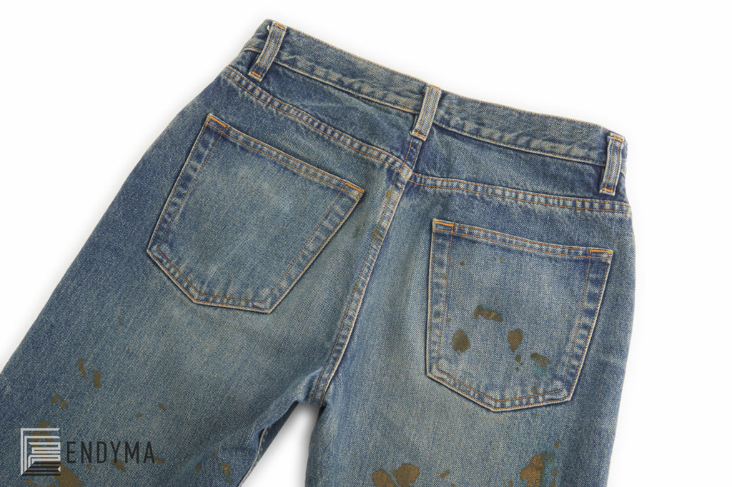 Helmut Lang 1999 Vintage Sanded Denim Jeans — DENIMGLASSES
