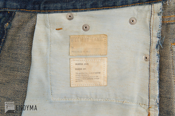 1998 Vintage Sanded Denim Painter Jeans (Medium Wash, Size 28)