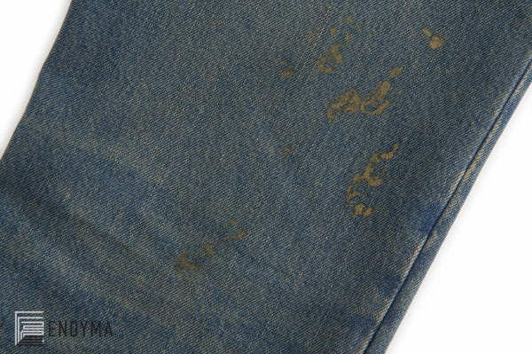 1999 Vintage Sanded Denim Military Green Painter Jeans (Medium Wash, Size 28)