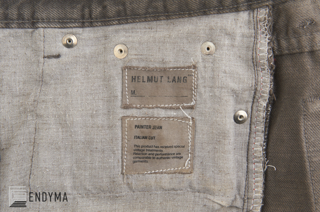 Helmut Lang Archive Early 2000s Classic Cut Jeans