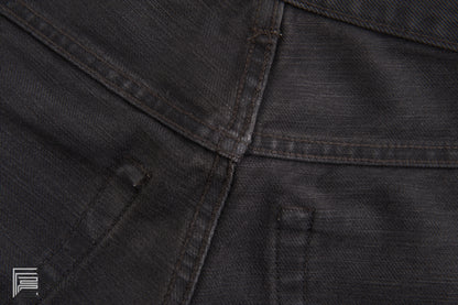 2000 Vintage Overdyed Black Denim Painter Jeans (Size 27)