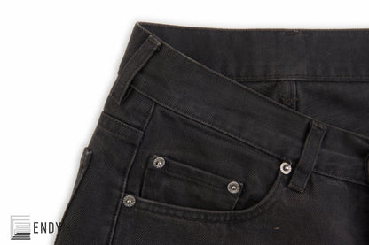 2000 Vintage Overdyed Black Denim Painter Jeans (Size 27)