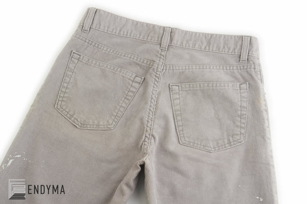 1999 Vintage Grey Corduroy Painter Jeans (Size 28)