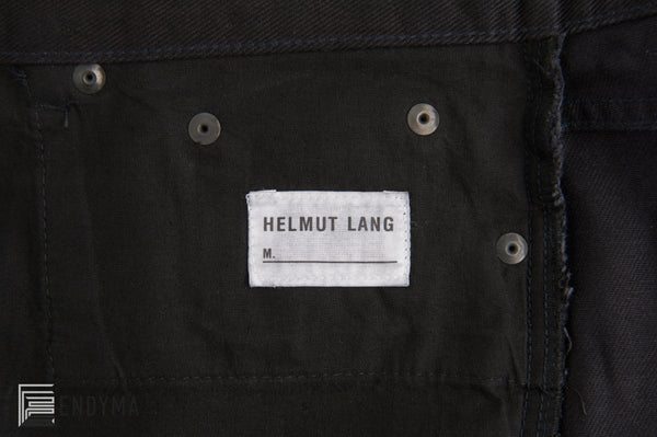 2002 Heavy Overdyed Denim Laced Boot Cut Jeans