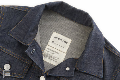 2004 Treated Raw Denim Classic 2 Pocket Jacket