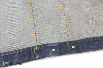 1999 Heavy Broken-In Raw Denim Classic 2 Pocket Jacket