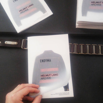 Helmut Lang Archive booklet