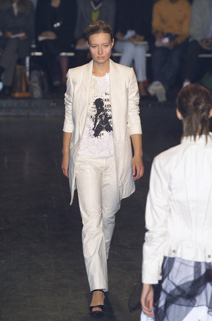 2001 T-Shirt with 'Female/Bourgeois' Patch in Cotton Jersey