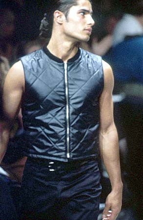 1997 Padded Coated Polyester Liner Vest