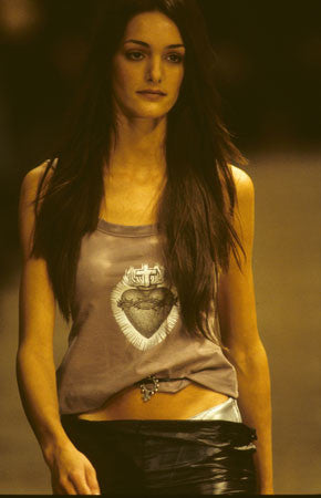 1993 Slim T-Shirt with Sacred Heart Print