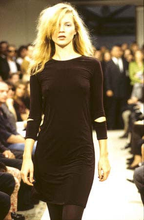 Kate Moss at Helmut Lang S/S 1996