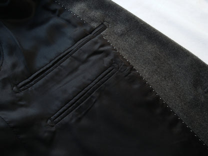 2012 Virgin Wool Kean Blazer Jacket in Anthracite