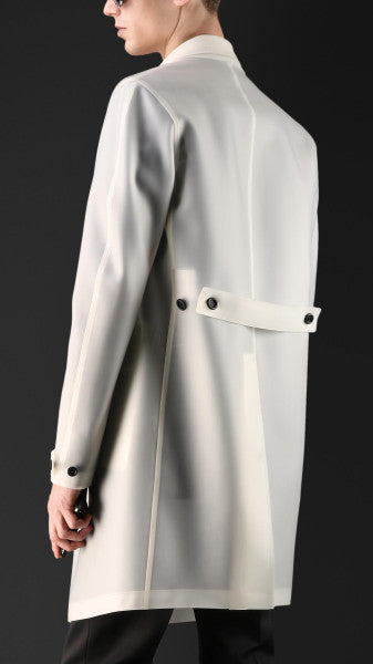 Burberry transparent coat discount