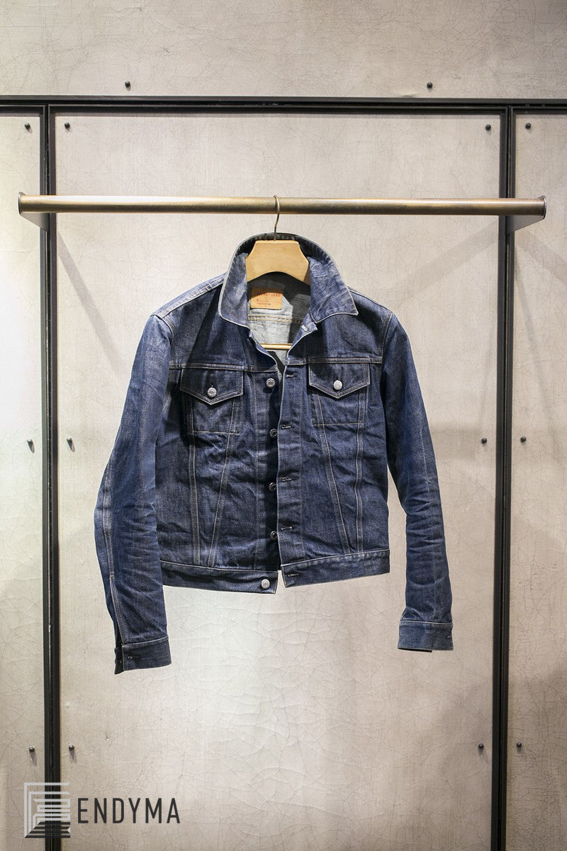 1998 Heavy Raw Denim Classic 2 Pocket Jacket