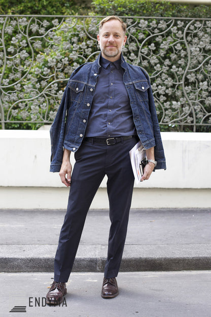 1998 Heavy Raw Denim Classic 2 Pocket Jacket
