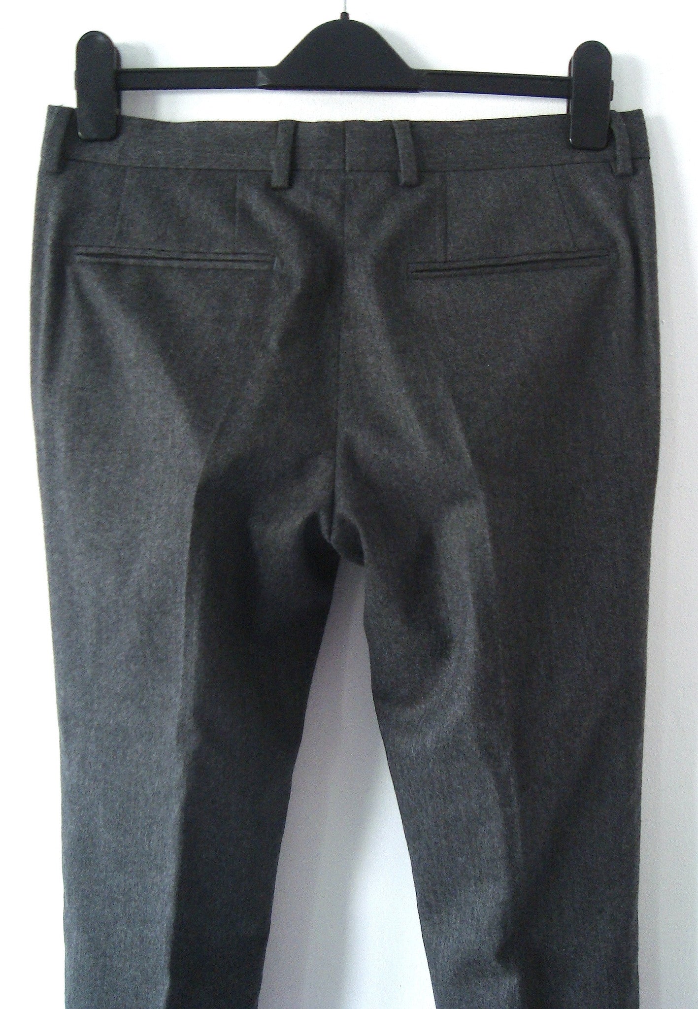 2012 Virgin Wool Kean Tailored Trousers in Anthracite