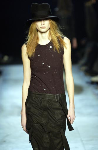 2003 Tailored T-Shirt with Night Sky Print