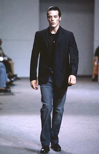 Helmut Lang 2003 Classic Vintage Jeans with Rubber Tape